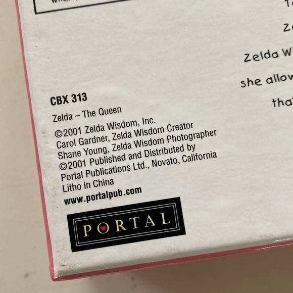 2001 Zelda Wisdom Blank Note Card Set with Envelopes - Picture 8 of 9